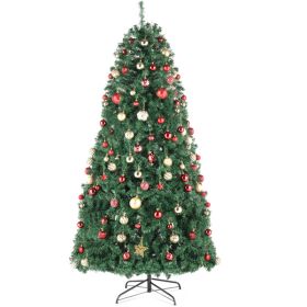 12ft Automatic Tree Structure PVC Material 7794 Tips Christmas Tree Green