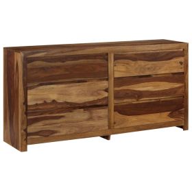 Drawer Cabinet Solid Sheesham Wood 63"x15.7"x31.5"