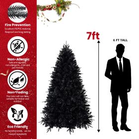 PE, PVC Christmas Trees, Christmas Decorations (Option: 7ft)