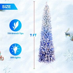 PE, PVC Christmas Tree, Christmas Decorations (Option: 7ft)