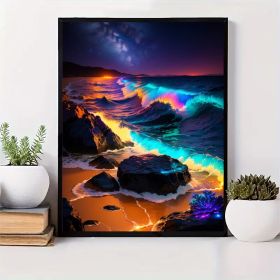 5DDIY Diamond Painting Set  Full Diamond Round Water Diamond Art (Option: Code88)