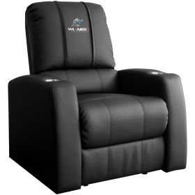 Relax Home Theater Recliner with Washington Wizards Team Commemorative Logo (Material: Commercial Grade Synthetic Leather)