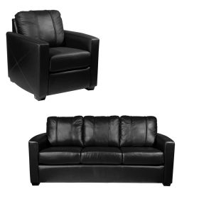 Stationary Seating Collection Commercial Grade Black Upholstery Without Logo (Your New Favorite Chair Set: Club Chair & Sofa Save $100)